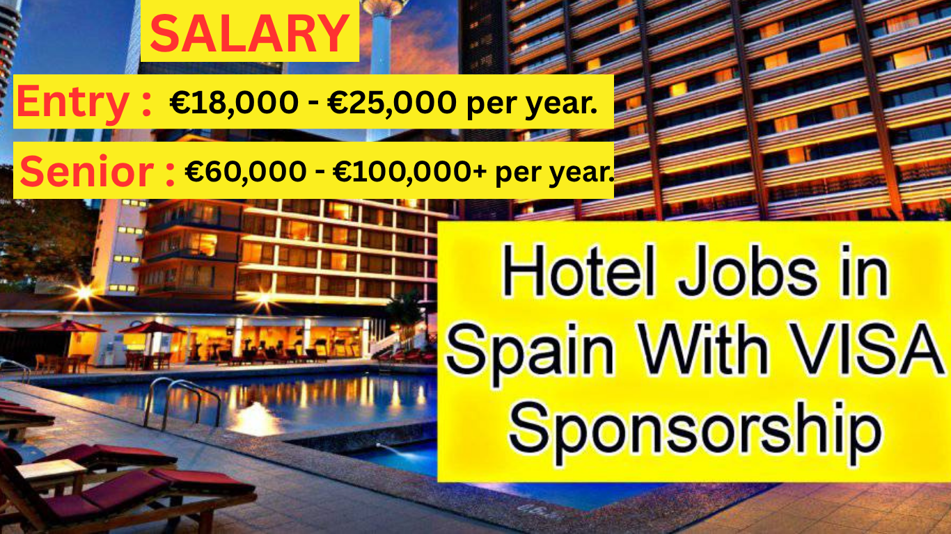 Hotel Jobs in Spain for Foreigners With VISA Sponsorship