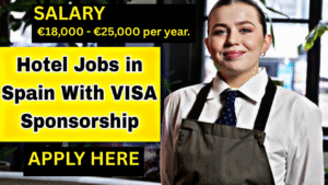 Hotel Jobs in Spain for Foreigners With VISA Sponsorship