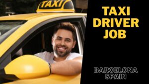 Taxi Driver job in Barcelona Spain