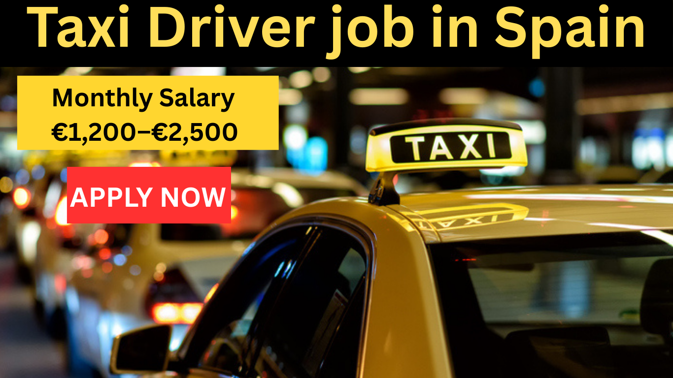 Taxi Driver job in Barcelona Spain
