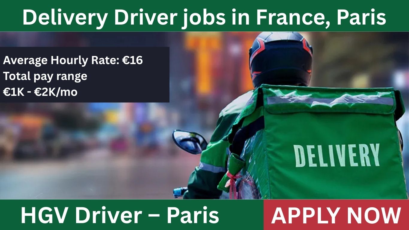 Delivery Driver jobs in France, Paris