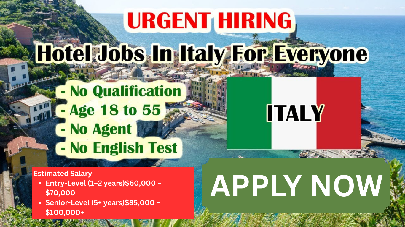 HOTEL MANAGER JOBS IN ITALY