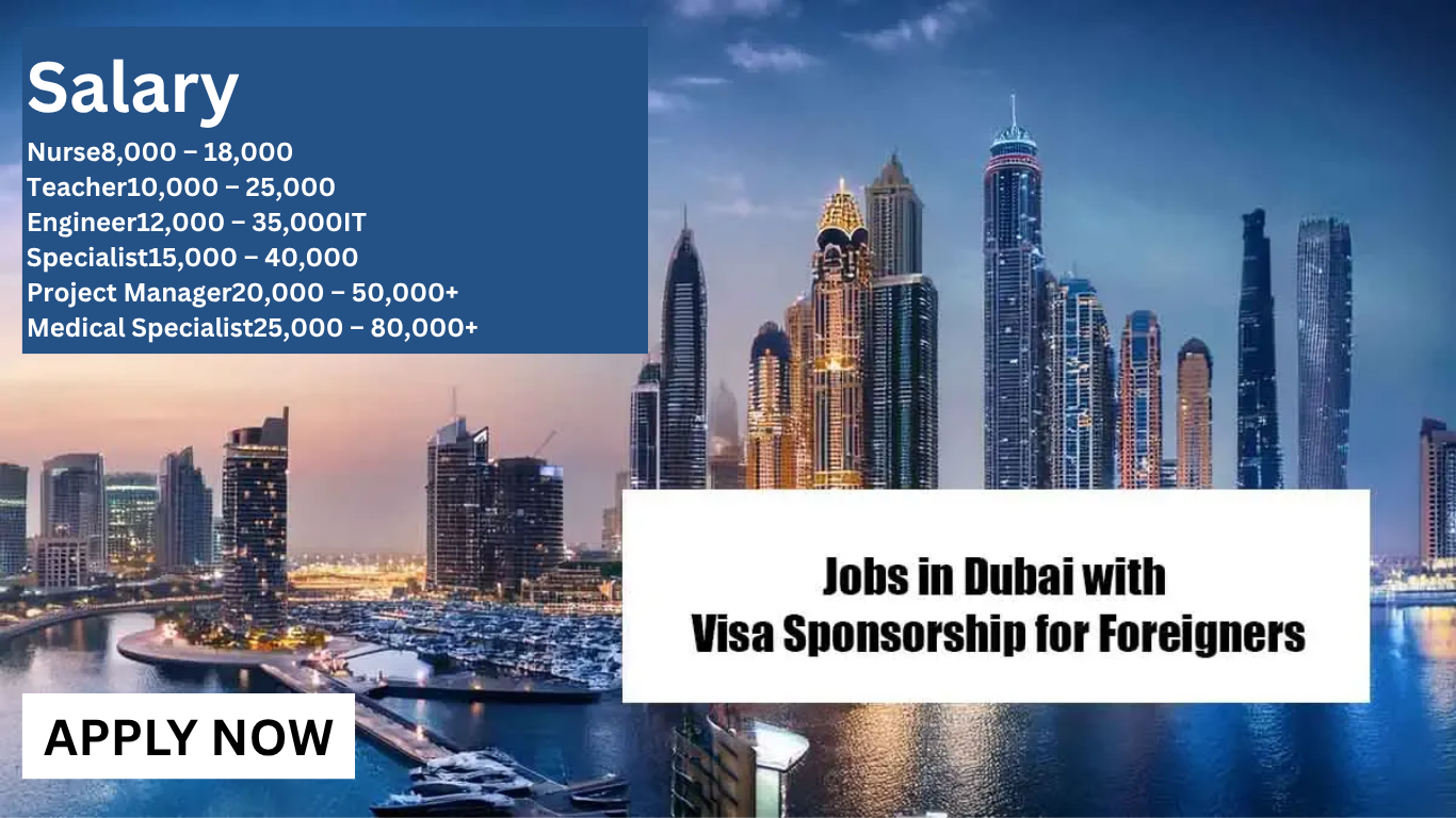 UAE Government Jobs for Foreigners with Free Visa Sponsorship 2026
